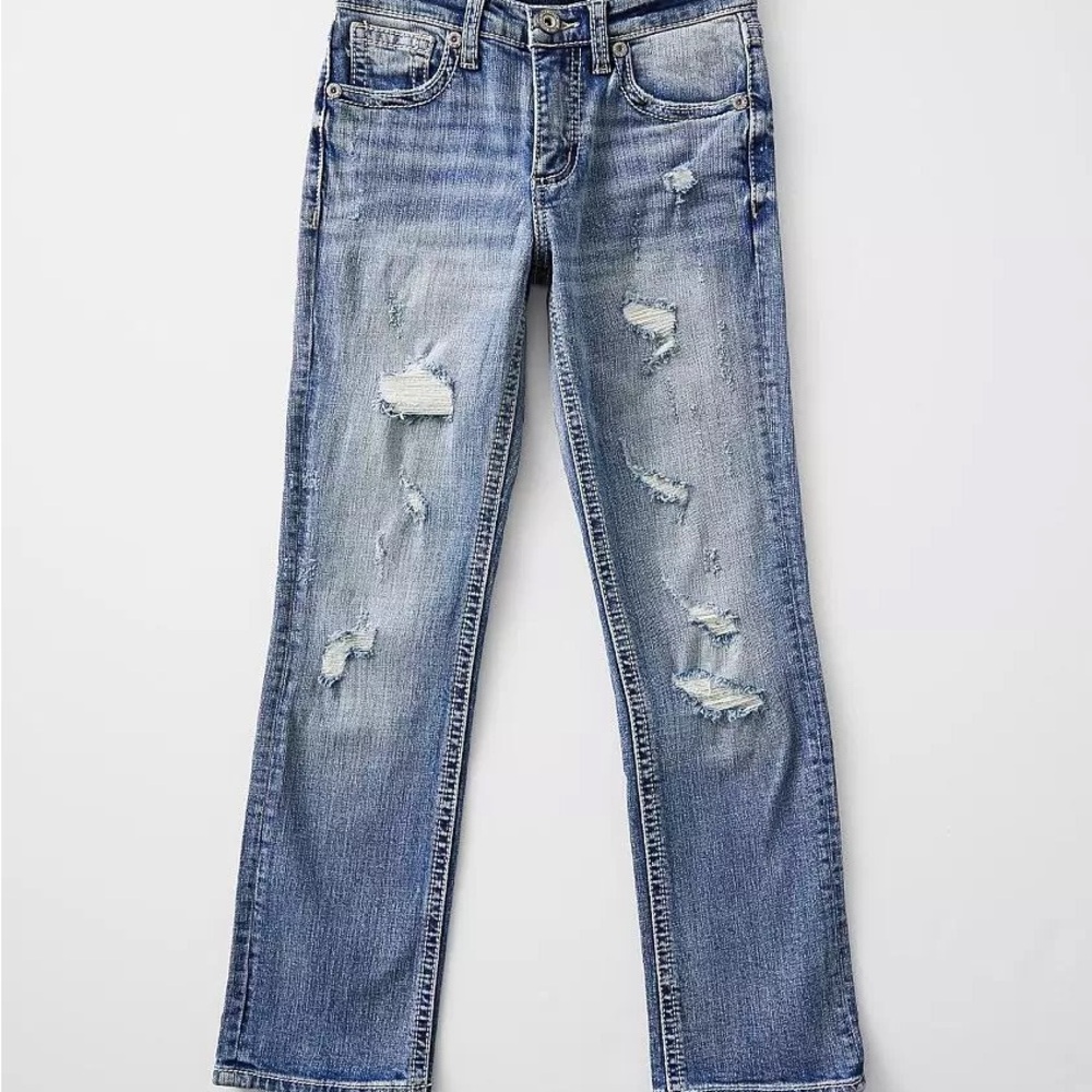 BKE Distressed Blue Jeans